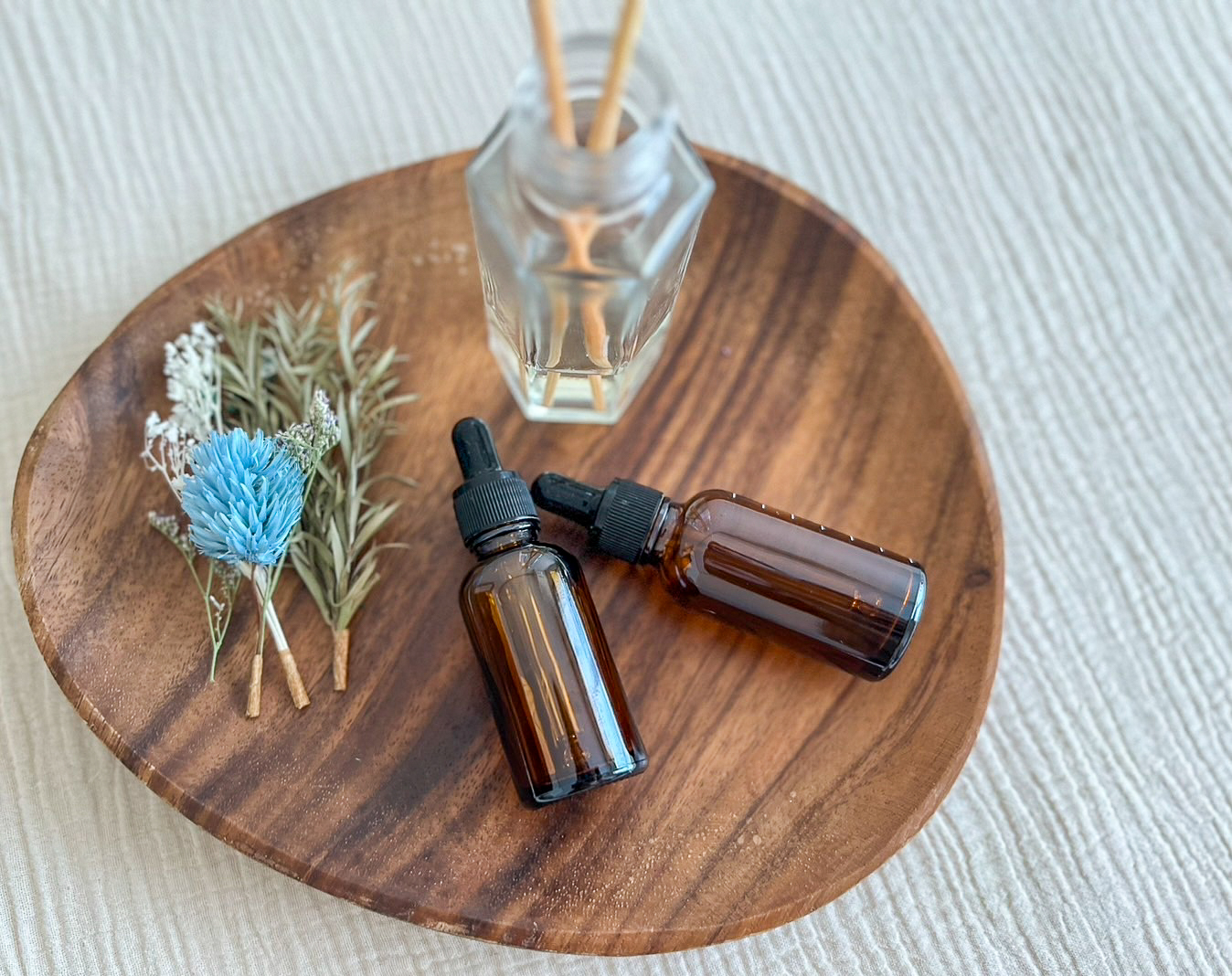 小さなアロマオイルの写真